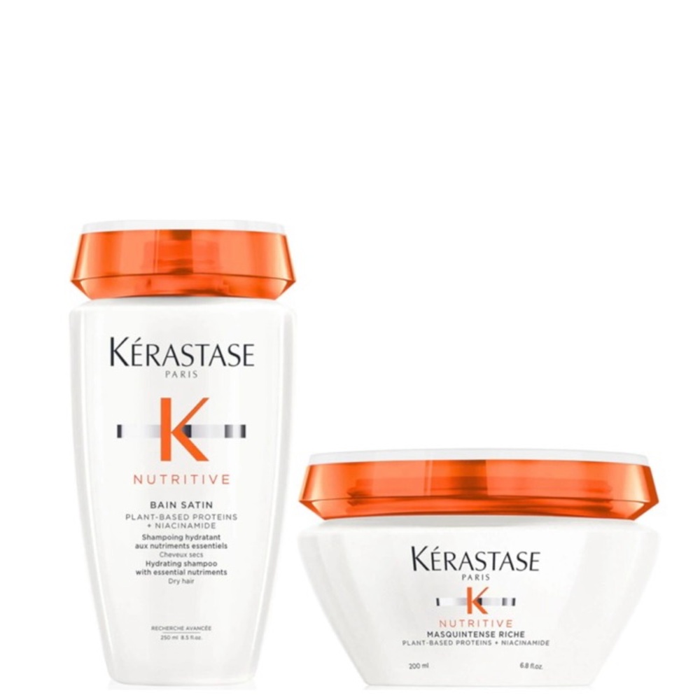 Nutritive Bain Satin Shampoo and Mask Set